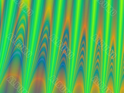 Colorful curtains