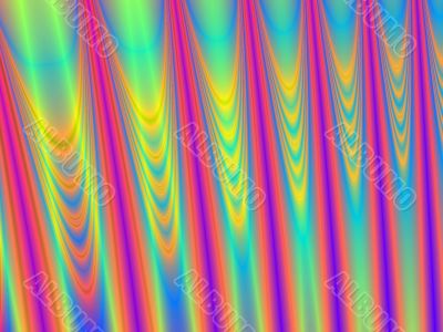 Colorful curtains