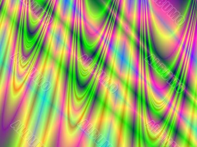 Colorful curtains