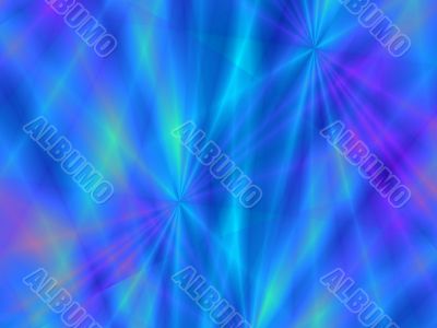 shiny blue metal