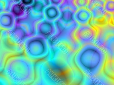 Blue bubbles