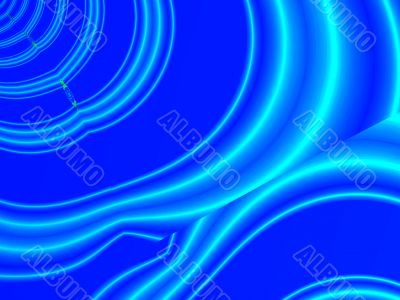 Blue curves