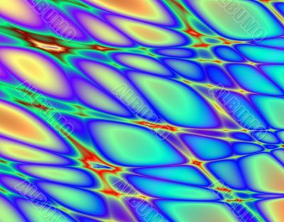 Multi Colored Waves