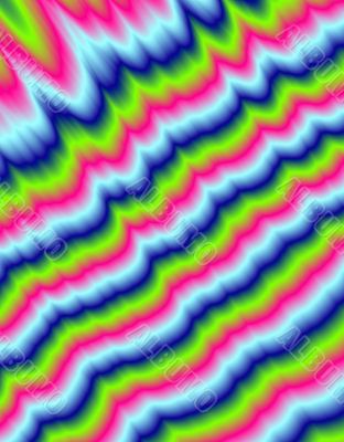 Multi Colored Waves
