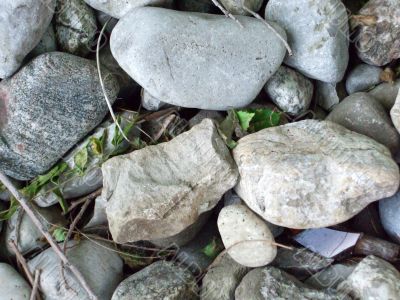 Close up of Garden Stones