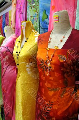 Traditional asian fabrics