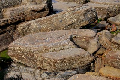 Pattern on rocks