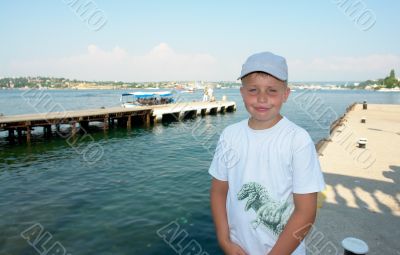 boy with smile