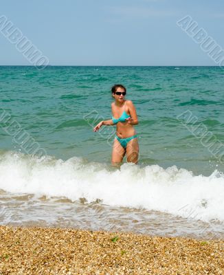 Woman on the Beach