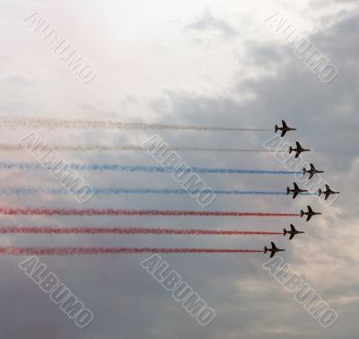  Alfa-jet. Flights in Zhukovskiy (Russia). Maks-2007