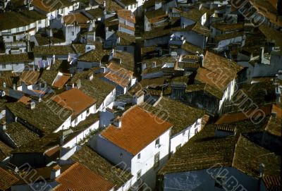 Tiled rooftops
