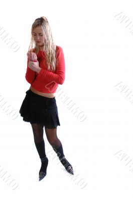 Blonde Supermodel