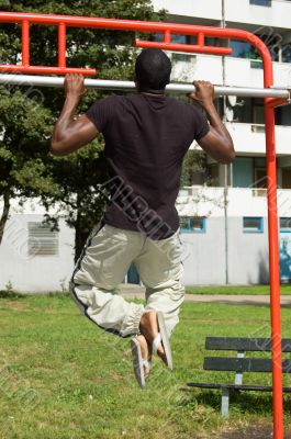 men doing fitness
