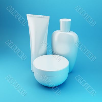 Cosmetic Products 6 - Blue