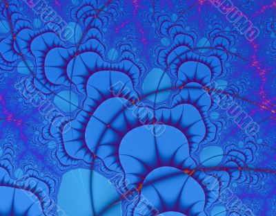 Blue Mushrooms