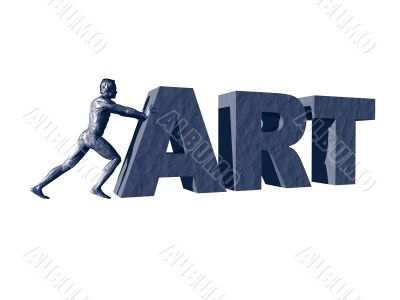 pushing art