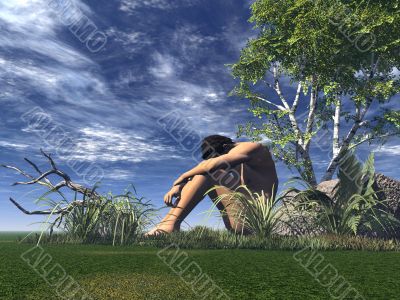 alone