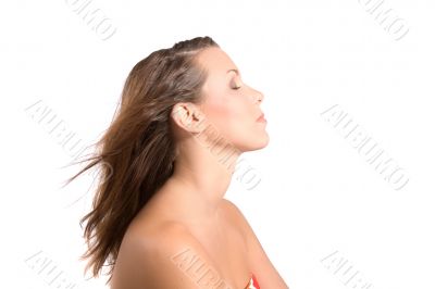 Gorgeous brunette
