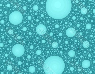 Blue bubbles