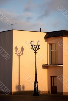 Lantern and its shadow