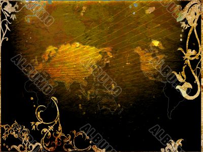 world map