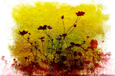 floral style textures