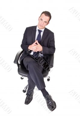 Businessman on Chair