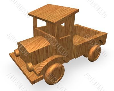 woden truck toy