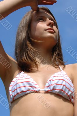 Teenage Fashion Model