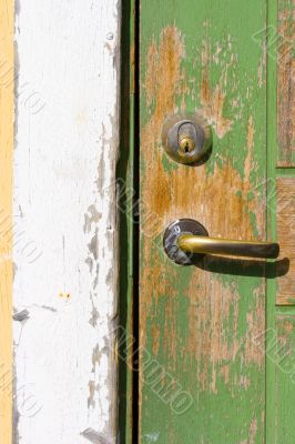 Very old door