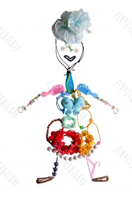 little girl & her accessories