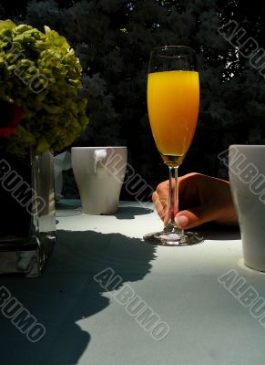 Mimosas At Brunch