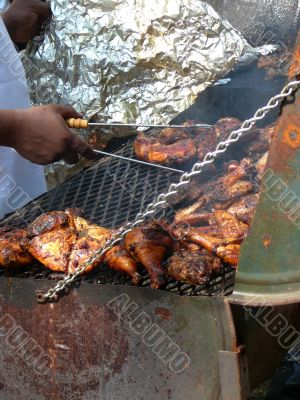 Traditional Jamaican Jerk Chicken