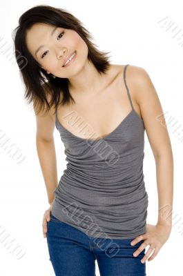 Cute Asian Woman