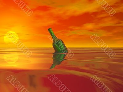 message in a bottle
