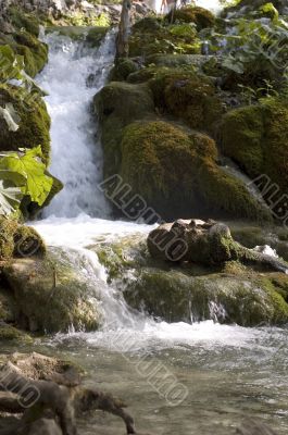small waterfall