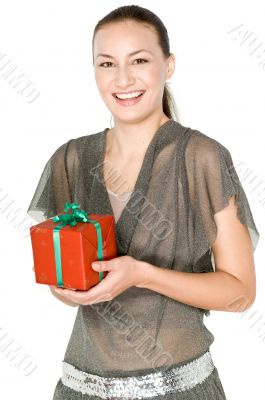 Woman With Gift