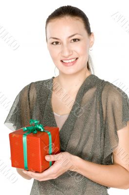 Woman With Gift