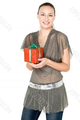 Woman With Gift