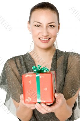 Woman With Gift