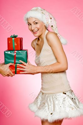 Santarina With Gifts