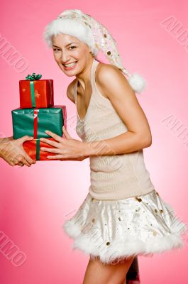 Santarina With Gifts