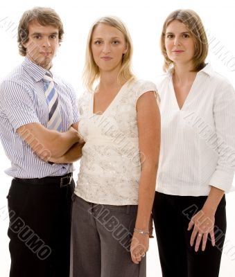 Confident Business Team