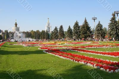 Moscow. THE ALL-RUSSIA EXHIBITION CENTRE.