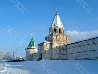 Ancient monastery in Russia