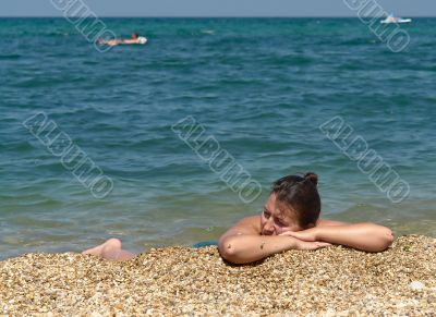 Woman on the Beach