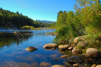 a mountain stream