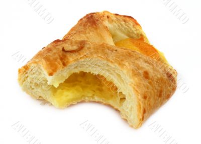 French pastry apricot cake