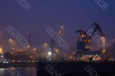 Industry at night