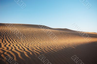 sand dunes